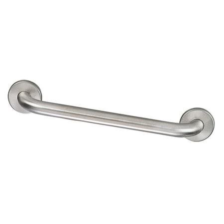 Design House 18"x1.5" Concealed Screw Safety Grab Bar, Polished Chrome 514075